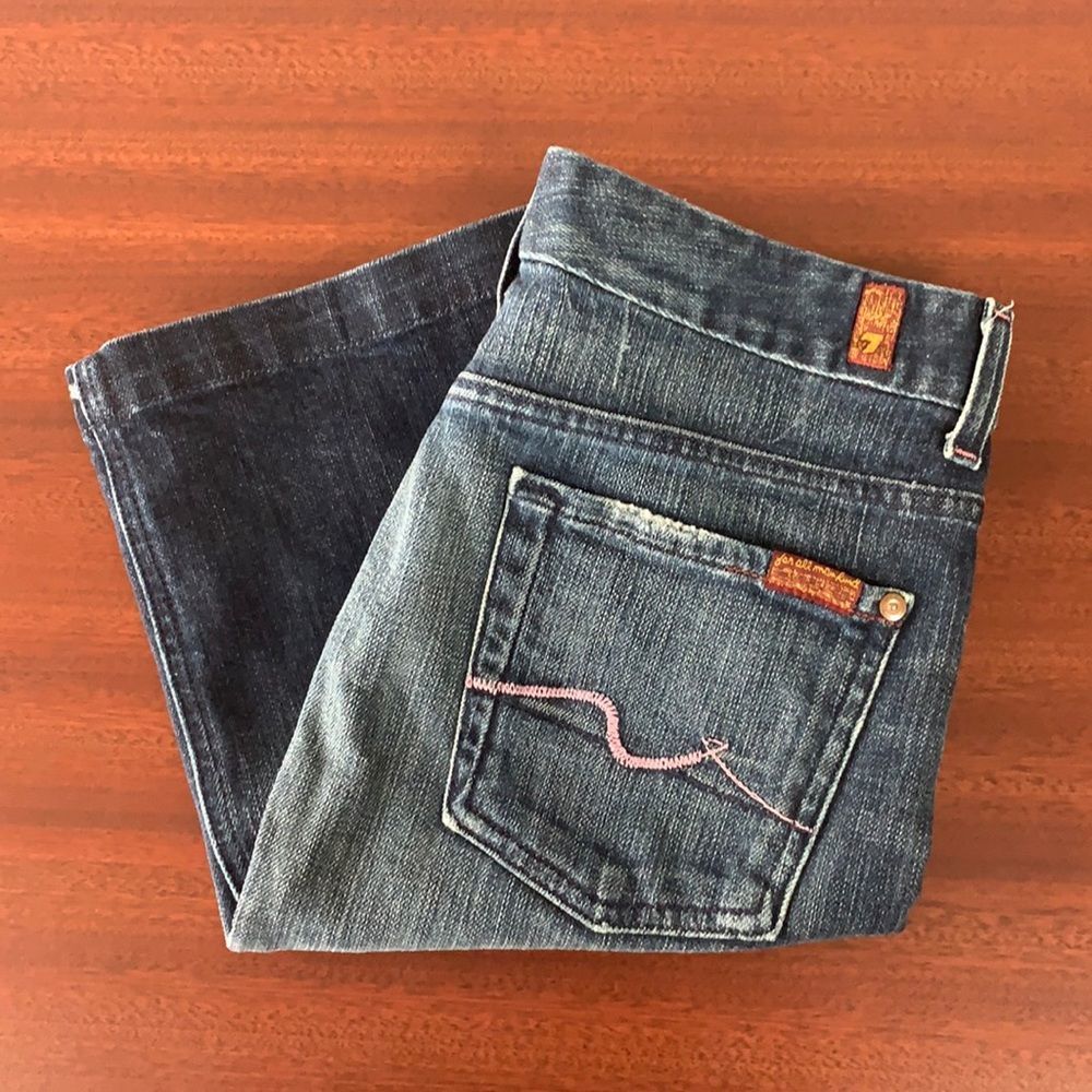 Seven fam jeans skirt